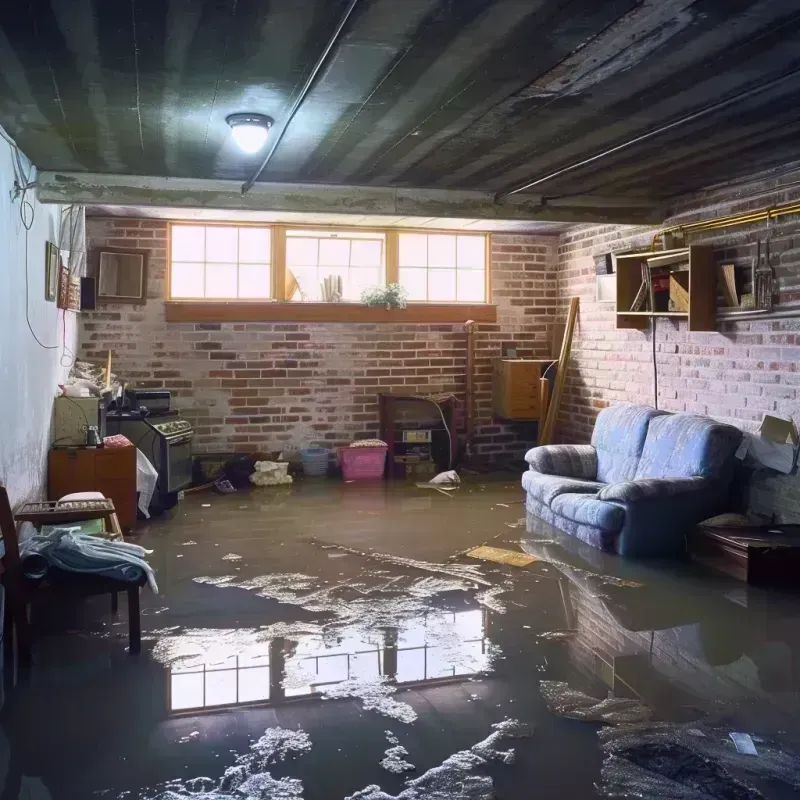 Flooded Basement Cleanup in East End, AR